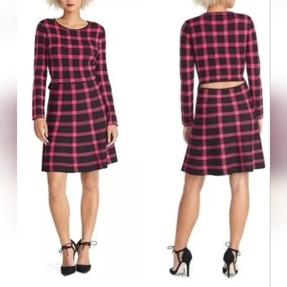 Rachel Roy Skater Sweater Dress Woman XXL Fairy Grunge Punk Open Back Woman XXL